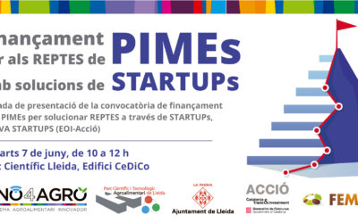 Jornada de presentació de la convocatòria de finançament a les PIMEs per solucionar REPTES a través de STARTUPs